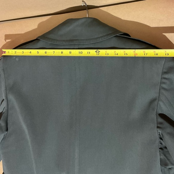 1960s Military Wool Trenchcoat / Overcoat w/ Removable Liner - Picture 14 of 16